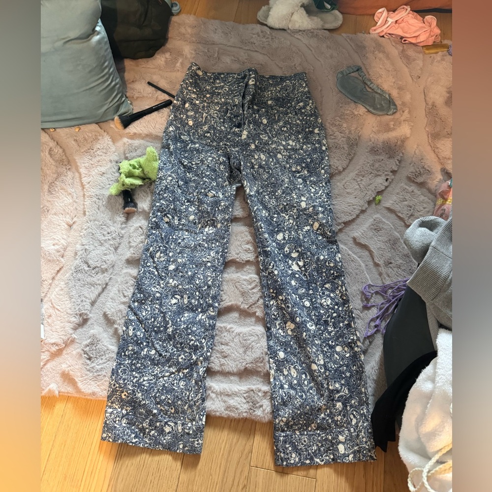 Ulla Johnson size 8 never worn paisley jeans
